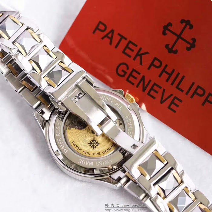百達翡麗PATEK PHILPPE 精品推薦 最新鎢鋼 情侶款 進口全自動機械機芯 腕表 超強防水  wssb4034